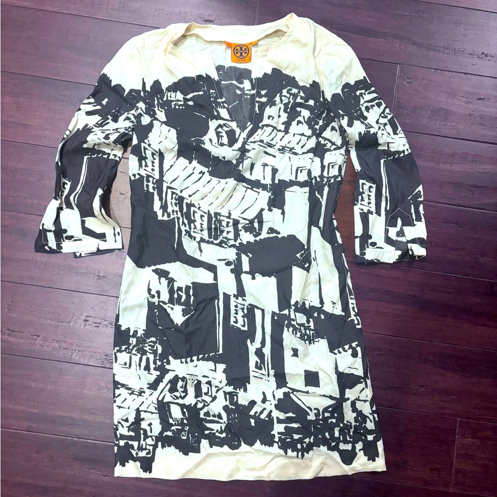 Tory Burch printed dress, size 2